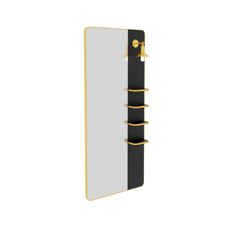 Frisørplass Møbler Black & Gold - CRT689