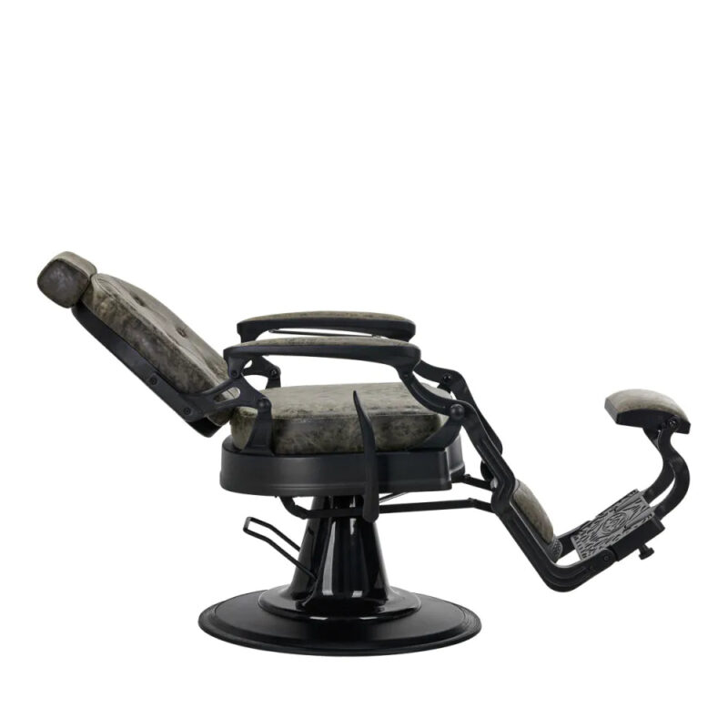 Frisørstol President Old Leather Green - Bilde 2