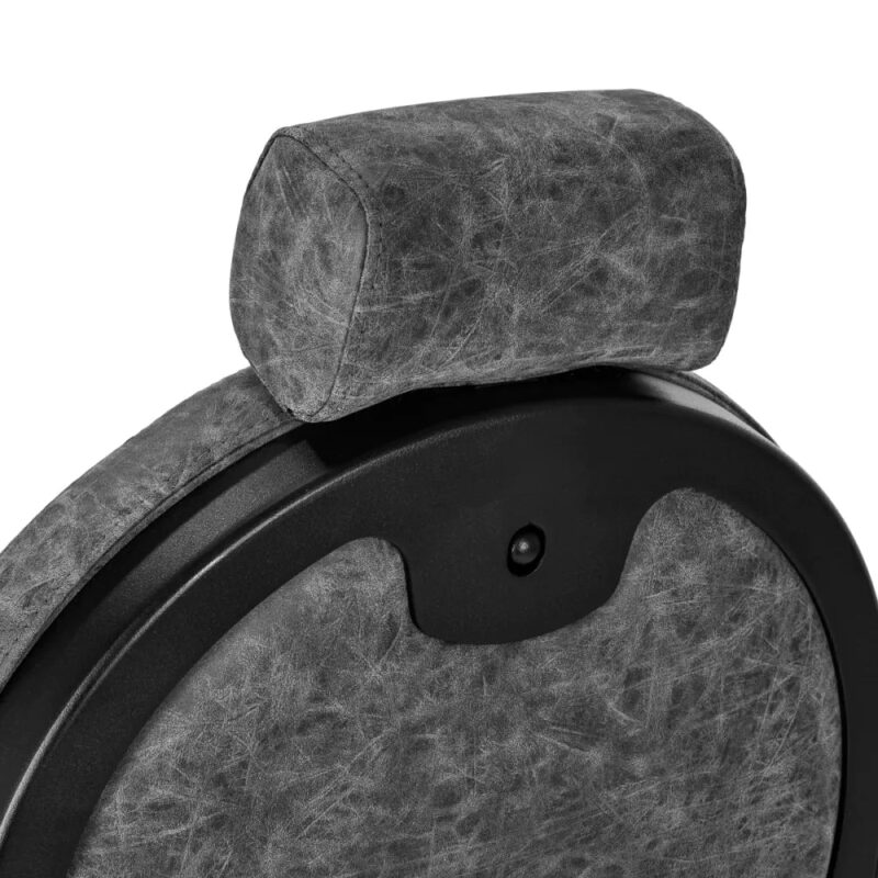 Gabbiano Frisørstol President Old Leather Grey - Bilde 3