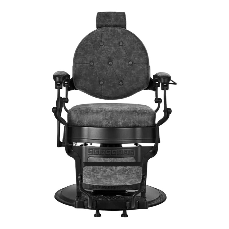Gabbiano Frisørstol President Old Leather Grey - Bilde 17