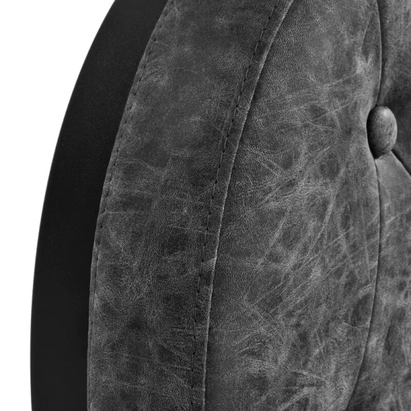 Gabbiano Frisørstol President Old Leather Grey - Bilde 14