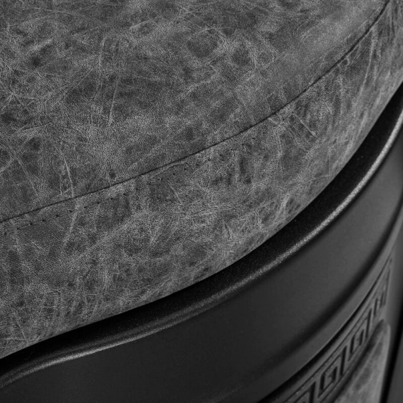 Gabbiano Frisørstol President Old Leather Grey - Bilde 13