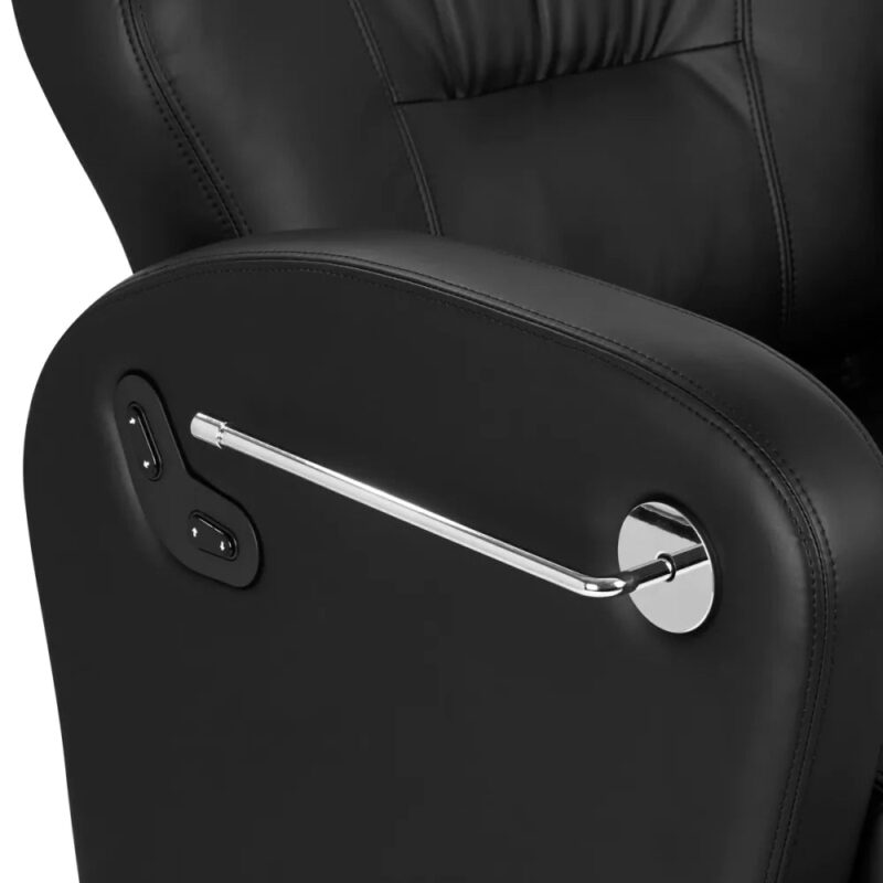 Gabbiano Baron Elektrisk Frisørstol - Svart - Bilde 6