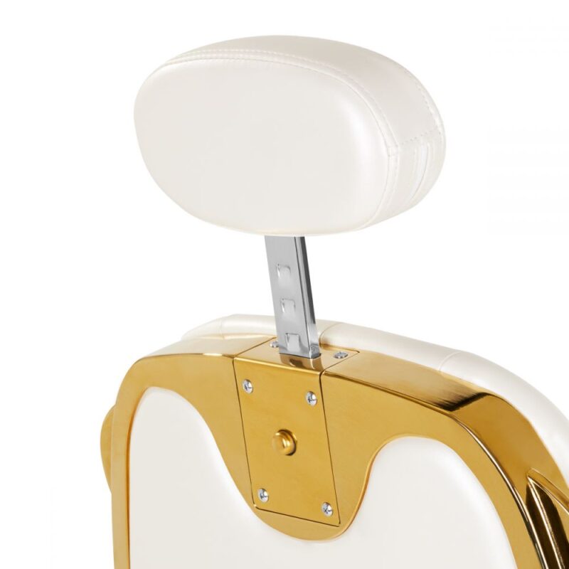 Gabbiano Frisørstol Francesco - Gold Hvit - Bilde 4