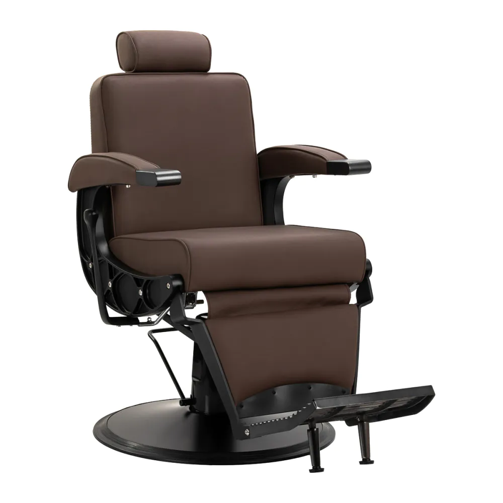 Gabbiano Continental frisørstol brun